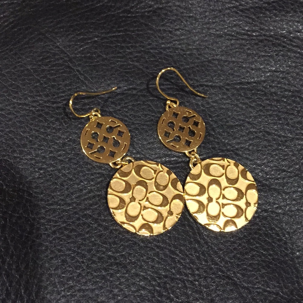 Coach earrings